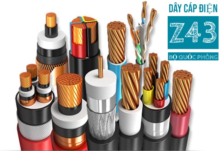 Z43 cung cấp đa dạng các loại dây và cáp điện
